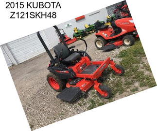 2015 KUBOTA Z121SKH48