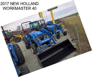 2017 NEW HOLLAND WORKMASTER 40