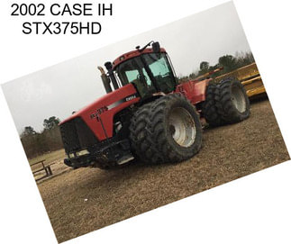 2002 CASE IH STX375HD