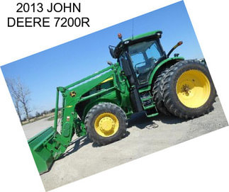 2013 JOHN DEERE 7200R