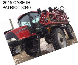 2015 CASE IH PATRIOT 3340