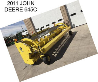 2011 JOHN DEERE 645C