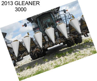 2013 GLEANER 3000