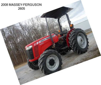 2008 MASSEY-FERGUSON 2605