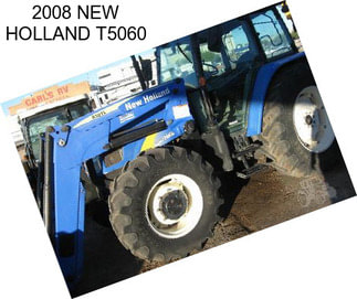 2008 NEW HOLLAND T5060