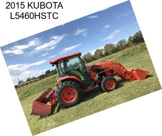 2015 KUBOTA L5460HSTC