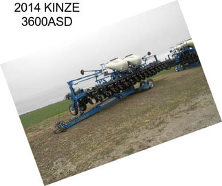 2014 KINZE 3600ASD