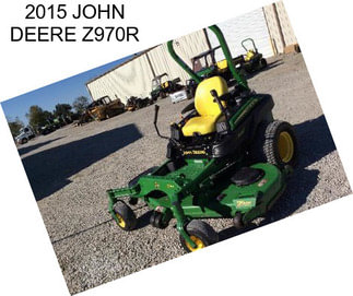 2015 JOHN DEERE Z970R