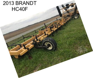 2013 BRANDT HC40F