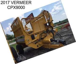 2017 VERMEER CPX9000