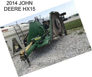 2014 JOHN DEERE HX15