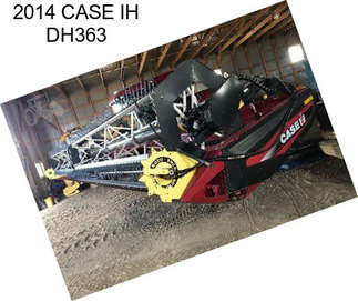 2014 CASE IH DH363