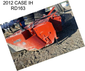 2012 CASE IH RD163