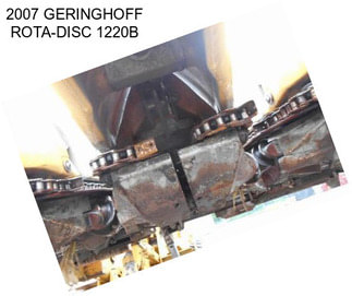 2007 GERINGHOFF ROTA-DISC 1220B