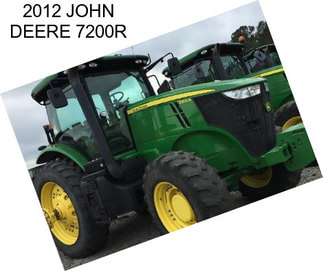 2012 JOHN DEERE 7200R