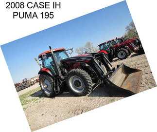 2008 CASE IH PUMA 195