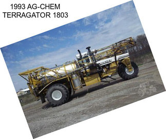 1993 AG-CHEM TERRAGATOR 1803