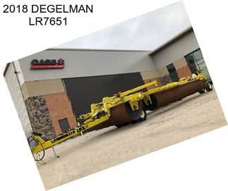 2018 DEGELMAN LR7651