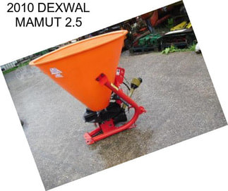 2010 DEXWAL MAMUT 2.5