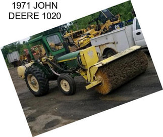 1971 JOHN DEERE 1020