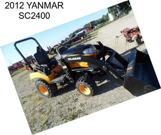 2012 YANMAR SC2400