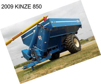 2009 KINZE 850