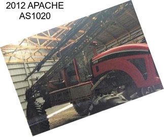 2012 APACHE AS1020