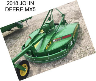 2018 JOHN DEERE MX5