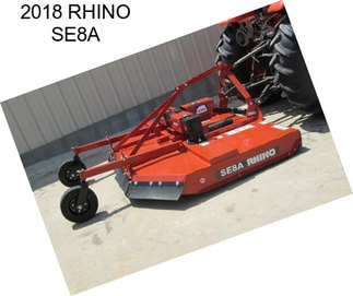 2018 RHINO SE8A