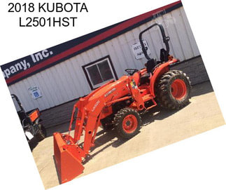 2018 KUBOTA L2501HST