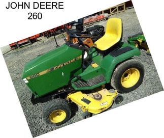 JOHN DEERE 260