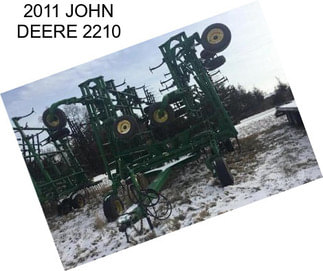 2011 JOHN DEERE 2210