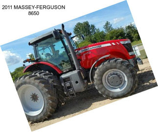 2011 MASSEY-FERGUSON 8650