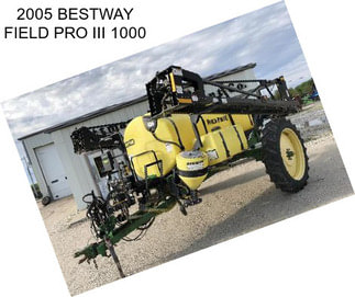 2005 BESTWAY FIELD PRO III 1000