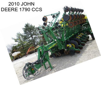 2010 JOHN DEERE 1790 CCS