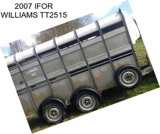 2007 IFOR WILLIAMS TT2515