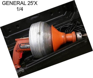 GENERAL 25\'X 1/4