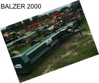 BALZER 2000