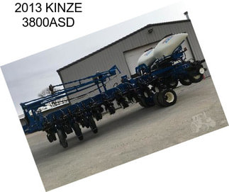 2013 KINZE 3800ASD