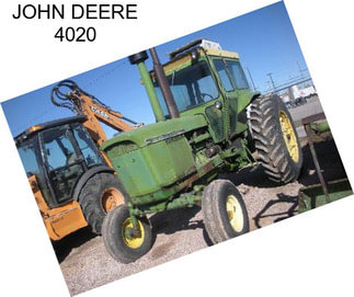 JOHN DEERE 4020