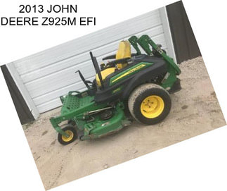 2013 JOHN DEERE Z925M EFI