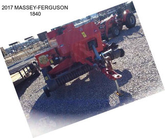 2017 MASSEY-FERGUSON 1840