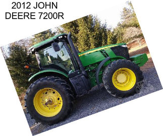 2012 JOHN DEERE 7200R