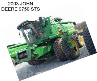 2003 JOHN DEERE 9750 STS