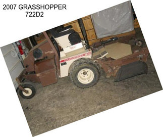 2007 GRASSHOPPER 722D2