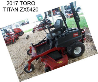2017 TORO TITAN ZX5420