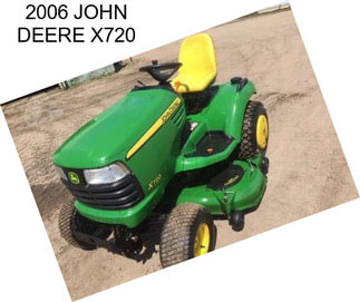 2006 JOHN DEERE X720