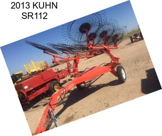 2013 KUHN SR112