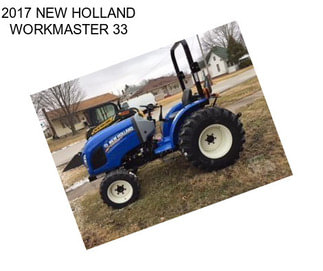 2017 NEW HOLLAND WORKMASTER 33