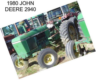 1980 JOHN DEERE 2940